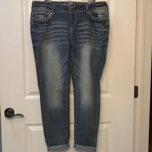 Wallflower skinny jeans size 17